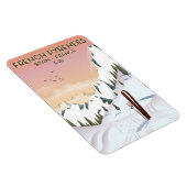 Magnet Flexible Affiche de ski des Pyrénées françaises (Côté Droit)