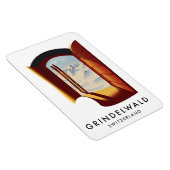 Magnet Flexible Affiche de ski Grindelwald Suisse (Côté Droit)