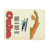 Magnet Flexible Affiche de vacances à Cuba (Horizontal)