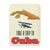 Magnet Flexible Affiche de vacances à Cuba (Vertical)