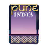 Magnet Flexible Affiche de vacances à Pune, Maharashtra Inde (Vertical)