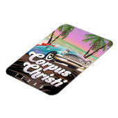 Magnet Flexible Affiche de vacances Corpus Christi Texas (Côté Gauche)