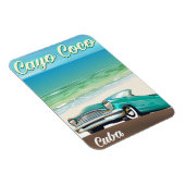 Magnet Flexible Affiche de vacances cubaines à Cayo Coco (Côté Droit)