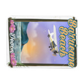 Magnet Flexible Affiche de vacances de Barricane Beach, Devon (Horizontal)