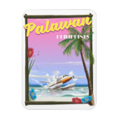 Magnet Flexible Affiche de vol Palawan Philippines (Vertical)