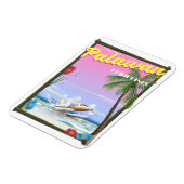 Magnet Flexible Affiche de vol Palawan Philippines (Côté Gauche)