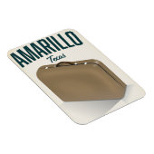 Magnet Flexible Affiche de voyage à Amarillo Texas (Côté Droit)
