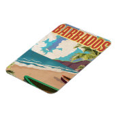 Magnet Flexible Affiche de voyage à la Barbade (Côté Gauche)