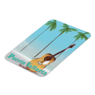 Magnet Flexible Affiche de voyage à Puerto Vallarta au Mexique