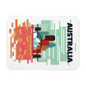 Magnet Flexible Affiche de voyage Australie (Horizontal)