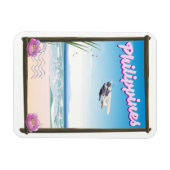 Magnet Flexible Affiche de voyage aux Philippines (Horizontal)