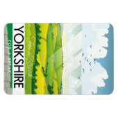 Magnet Flexible Affiche de voyage dans le Yorkshire (Horizontal)