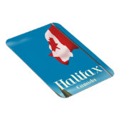 Magnet Flexible Affiche de voyage de Halifax Canada (Côté Droit)