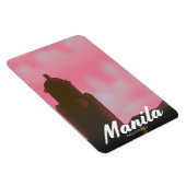 Magnet Flexible Affiche de voyage de Manille Philippines. (Côté Droit)