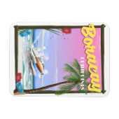 Magnet Flexible Affiche de voyage de plage de Boracay Philippines (Horizontal)