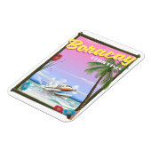 Magnet Flexible Affiche de voyage de plage de Boracay Philippines (Côté Gauche)