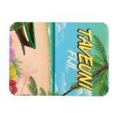 Magnet Flexible Affiche de voyage de Taveuni Fidji (Horizontal)