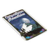 Magnet Flexible Affiche de voyage des Carpates (Côté Droit)