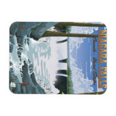 Magnet Flexible Affiche de voyage des chutes du Niagara (Horizontal)