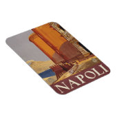 Magnet Flexible Affiche De Voyage Du Vésuve Et De La Baie De Naple (Côté Droit)