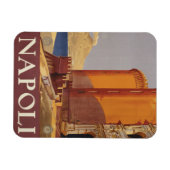 Magnet Flexible Affiche De Voyage Du Vésuve Et De La Baie De Naple (Horizontal)