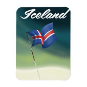 Magnet Flexible Affiche de voyage en Islande (Vertical)