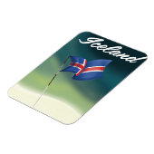 Magnet Flexible Affiche de voyage en Islande (Côté Gauche)
