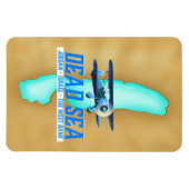 Magnet Flexible Affiche de voyage en mer morte (Horizontal)