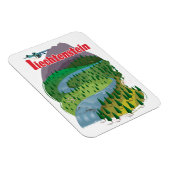 Magnet Flexible affiche de voyage liechtenstein (Côté Droit)