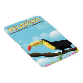 Magnet Flexible Affiche de voyage Melanesia Toucan (Côté Droit)