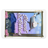 Magnet Flexible Affiche de voyage Mount St Helens Washington Trave (Horizontal)