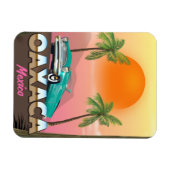 Magnet Flexible Affiche de voyage Oaxaca Mexique (Horizontal)