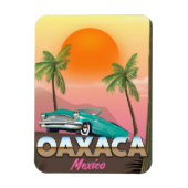 Magnet Flexible Affiche de voyage Oaxaca Mexique (Vertical)