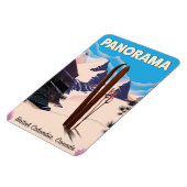 Magnet Flexible Affiche de voyage Panorama Canada (Côté Gauche)