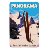Magnet Flexible Affiche de voyage Panorama Canada (Vertical)