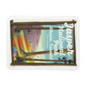 Magnet Flexible Affiche de voyage Parc national Jasper, Canada (Horizontal)