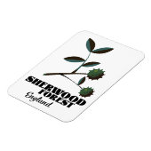 Magnet Flexible Affiche de voyage Sherwood Forest Angleterre (Côté Gauche)
