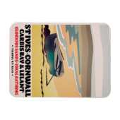 Magnet Flexible Affiche de voyage St Ives Cornwall (Horizontal)