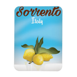 Magnet Flexible Affiche de voyage vacances italiennes Sorrente
