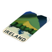 Magnet Flexible Affiche de voyage vintage Irlande (Côté Gauche)