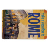 Magnet Flexible Affiche de voyage vintage Rome (Horizontal)