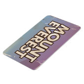 Magnet Flexible Affiche du Vintage voyage du Mont Everest (Côté Gauche)