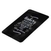 Magnet Flexible affiche en tableau de bord de la boulangerie de st (Côté Gauche)