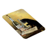 Magnet Flexible Affiche française rétro "absinthe bourgeois" (Côté Droit)