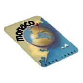 Magnet Flexible Affiche Monaco Travel (Côté Droit)