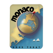 Magnet Flexible Affiche Monaco Travel (Vertical)