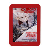 Magnet Flexible Affiche promotionnelle ski (Vertical)