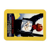 Magnet Flexible Affiche publicitaire des Jeux olympiques d'hiver d (Horizontal)