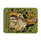 Magnet Flexible Affiche publicitaire 'Transvaal' a Café, Vin et (Horizontal)