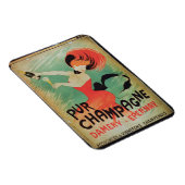 Magnet Flexible Affiche "Pur Champagne", de Damery, E (Côté Droit)
